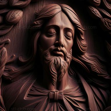 3D model st jesus (STL)